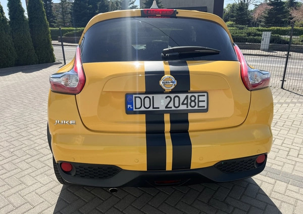 Nissan Juke cena 49900 przebieg: 104000, rok produkcji 2016 z Syców małe 466